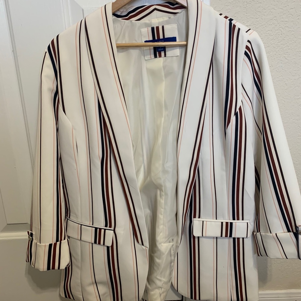 Women's Apt. 9 Open-Front Long Boyfriend Blazer